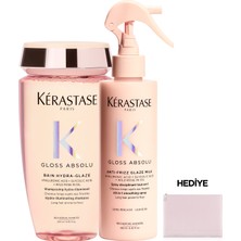 Kerastase Gloss Absolu Elektriklenme Karşıtı Saç Bakım Seti - Bain & Spray