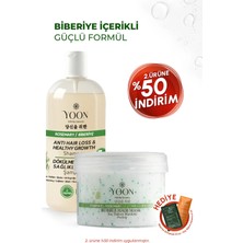 Yoon 2’li Biberiye Şampuan & Saç Maskesi - Dökülmeye Karşı, Hızlı Uzama, Besleyici ve Onarıcı Saç Bakımı