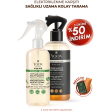 Yoon 2'li Vegan Saç Spreyi - Biberiyeli Saç Bakım Suyu - 7 Doğal Aktifli - Keratin ve Kolajen İçerikli Set