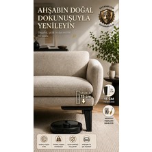 Legora Wood Design 1. Sınıf Gürgen Ağacı 15 cm Siyah Küt Ayak Mobilya Kanepe Koltuk Tv Ünitesi Mobilya Ayakları Ahşap