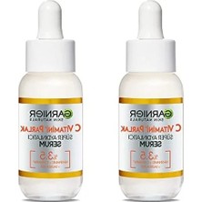 Die Grup C Vitamini Içeren 2'li Serum Seti, Aydınlatıcı Etkili