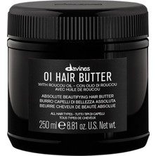 Davines Oi Butter  Kabarma Önleyici ve Parlaklık Veren  Pürüzsüzleştirici Saç Bakım Kremi 250 ml Roucou Yağı ile Tüm Saç Tipleri İçin
