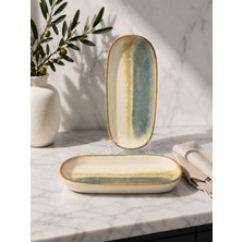 Bonna 2'li Fium Hygge 14CM Oval Servis Sos/meze/kahvaltı/reçel/aperatif