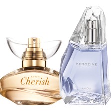 Avon Perceive ve Cherish Kadın Parfümü PAKETI100 ml