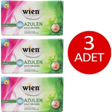 Wien Kalıp Sir Ağda Azulen 3'lü Set Hassas Ciltler İçin Spatula Hediyeli