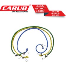 Carub Bagaj Ahtapot Lastiği 80>180CM (3'lü Set)