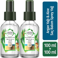 Herbal Essences Argan Yağlı Onarıcı Saç Bakım Yağı 100 ml x 2 Adet Doğal Parlaklık Sağlar