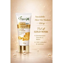 Organix Soyulabilir Altın Yüz Maskesi Tüm Cilt Tipleri İçin Derinlemesine Temizlik 150 ml
