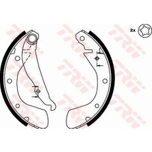 TRW Arka Pabuç Balata Corsa B 3.93-9.00 Corsa C 00-12.09 Tıgra 94-00 Astra F 92-9.98 200X28