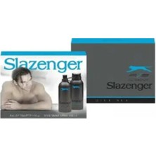 Slazenger Erkek Parfüm EDT Baharatlı Koku 125 ml ve Deodorant 150 ml Hediye Seti