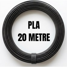 RhinoLab Siyah Renk 20METRE 3D Kalem 3D Pen Pla Filament- 20 Metre