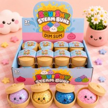 Laslusa Toys Squishy Dumpling (Çin Mantısı) Tasarımlı Sıkılabilir Stres Oyuncağı – Ithal Duyusal Fidget
