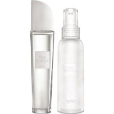Avon Pur Blanca Kadın Parfüm ve Vücut Spreyi Seti - Ferah ve Çiçeksi Koku, 50 ml + 100 ml Özel Hediye Seti