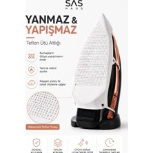 Sas Haus Teflon Ütü Altlığı Yanmaz Yapışmaz Parlatmaz Ütü Tabanı Yüksek Isı Koruma Özellikli