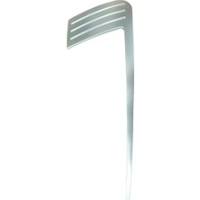 Apachi Sele Altı Sol Panel Dekoratif Çıta Gri Beauty 50-125
