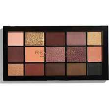 Revolution Reloaded Velvet Rose Far Paleti - 15 Yüksek Pigmentli Kahverengi, Mat ve Parlak Renk Tonları