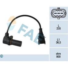6235607 Krank Devir Sensörü Opel Astra G-H 03- Fırsat FAE-79068 Adettir