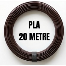 RhinoLab Kahverengi 20METRE 3D Kalem 3D Pen Pla Filament- 20 Metre