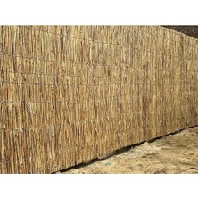 Polybotum Doğal ve Dayanıklı Pres Bambu Kamış Balkon Çatı Kaplama (Kalınlık , 2 cm 1 x 2 Metre)