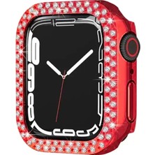 Luord-Store Watch 44MM Taşlı Kasa - Kırmızı