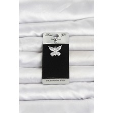 Clariss 316L Cerrahi Çelik Kelebek Model Göbek Piercing
