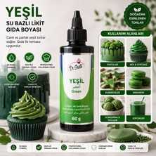 Dr. Gusto Yeşil (Green) Su Bazlı Likit Gıda Boyası 60 G