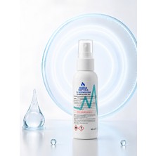 Aquaseptica Aquaseptıca 100 ml Spreyli El Dezenfektanı El ve Cilt Antiseptiği Seyahat Boy %70 Ethanol Koku Giderici Hijyenik Çözelti
