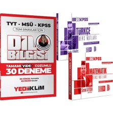 Yediiklim Yayınları 2026 Kpss Türkçe Matematik Ders Notları - 2026 Dil Bilgisi Çözümlü 30 Deneme