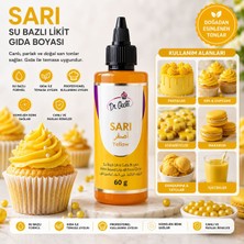 Dr. Gusto Sarı (Yellow) Su Bazlı Likit Gıda Boyası 60 G