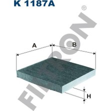 Filtron WPK997 K.polen Filtresi Honda Accord8-9 Cr-V.3-4 Cıvıc8-9 03- K1187A Adettir