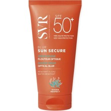 SVR Sun Secure Blur Yüz Kremi SPF 50+ Güneş Koruması ile Kadifemsi Doku 50 ml