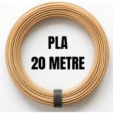 RhinoLab Bej Renk 20 Metre 3D Kalem 3D Pen Pla Filament- 20 Metre
