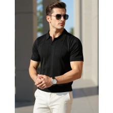 Asyahsap Erkek Kısa Kollu Polo Yakalı Triko Tshirt