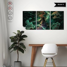 Akıllı Kağıt Statik Tutunma Özellikli Tablo - Poster Anime (Model- 5)