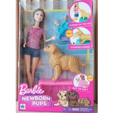 Ases Store Barbie Bebek ve Doğum Yapan Köpeği Doğuran Köpek