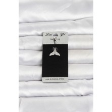 Clariss 316L Cerrahi Çelik Dolphin Kuyruk Model Göbek Piercing