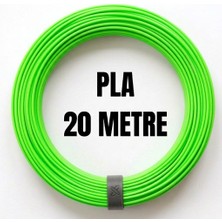 RhinoLab Açık Yeşil Renk 20 Metre 3D Kalem 3D Pen Pla Filament- 20 Metre