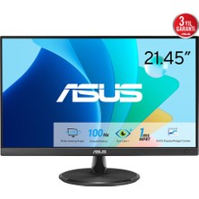 SBN - Store Asus VP227HF 21,45&amp;quot; 1ms, 100Hz, Full Hd, Hdmı, Vga, Va Led, Çerçevesiz Tasarım, Düşük Mavi Işık, Freesync Kurumsal Monitör