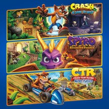 Crash Nitro Trilogy + Spyro Triple Play Paketi Ps4 Ps5