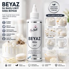 Dr. Gusto Beyaz (White) Su Bazlı Likit Gıda Boyası 250 G