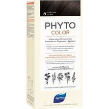 Phytocolor 5 Açık Kestane Amonyaksız Kalıcı Bitkisel Saç Boyası Krem Formda Canlı Renkler