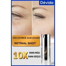 Devida Retinal Shot Krem Göz Çevresi Kırışıklık Karşıtı Pro Series C110 30 ml Tüm Cilt Tipleri İçin Aydınlatıcı Etki