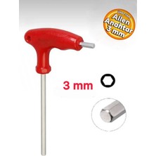 Eltos Elt3 T Tipi Allen Anahtar Saplı 3 mm T Tipi Allen Anahtar