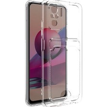 Moby Shop Redmi Note 10 Kılıf Urban Clear Kartlıklı Kapak