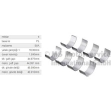 KOLBENSCHMIDT 11247586035 Kol Yatak Std Tkm Bmw N13 11- KS-37205600 Adettir
