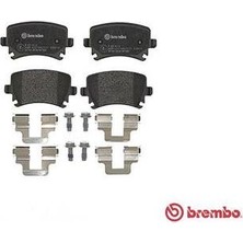 Brembo JZW698451D Fren Balatası Arka Vag A3 A4 A6 Tt Cad3 Go5-6 Jet3 Pas 03-16 BRO-P85073 Adettir
