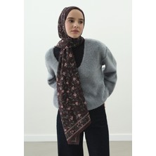 Fresh Scarfs Leana Desenli Pamuk Viskon Şal Erik Çürüğü