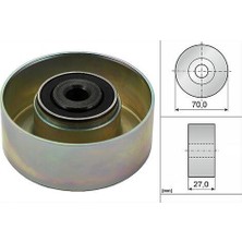 96 216 260 Gergi Rulmanı Psa 206 406 Xsara 1.4-1.6 00- Fırsat INA-532021410 Adettir