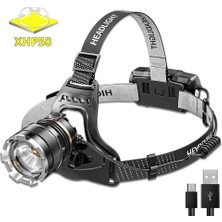 PeakStar PS-8002 Sensörlü Zoomlu Profesyonel Şarjlı Kafa Lambası