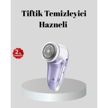 Epilons Şarjlı Tiftik Temizleyici – Çıkarılabilir Hazneli, Anti-statik Fırçalı, Usb Şarjlı